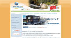 Desktop Screenshot of canalous-alsace.com